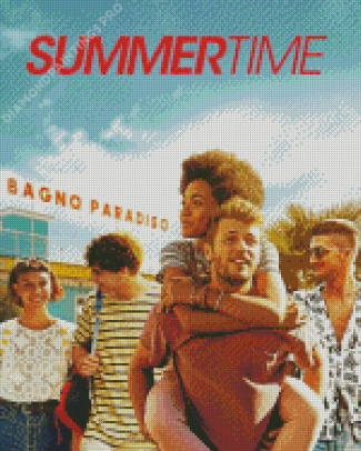 Summertime Serie Poster Diamond Painting
