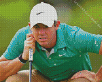 The Golfer Rory McIlroy Diamond Painting
