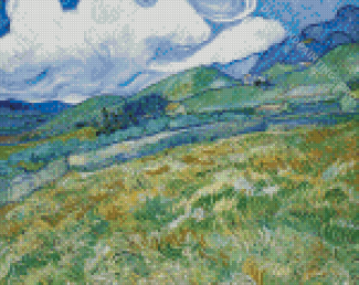 Van Gogh The Wheat Field Diamond Painting