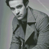 Black And White Charlie Cox Actor Diamond Painting