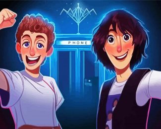 Bill And Ted Diamond Painting