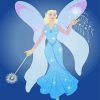 Blue Fairy Diamond Painting