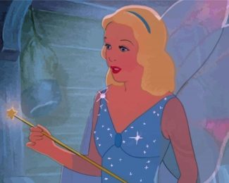Blue Fairy Princess Diamond Painting