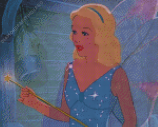 Blue Fairy Princess Diamond Painting