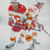 Calgary Flames Ice Hockey Team Players Diamond Paintings