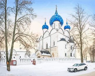 Cathedral Of The Nativity Suzdal Diamond Painting