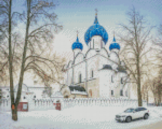 Cathedral Of The Nativity Suzdal Diamond Painting