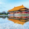 Chinese Palace Reflection Diamond Painting