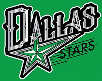 Dallas Stars Team Logo Diamond Painting