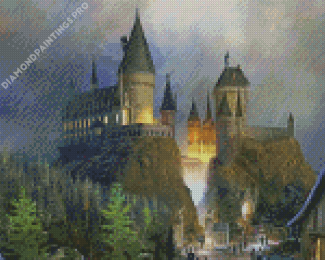 Fantasy Castle Art Diamond Paintings