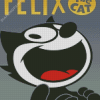 Felix The Cat Cartoon Diamond Painting