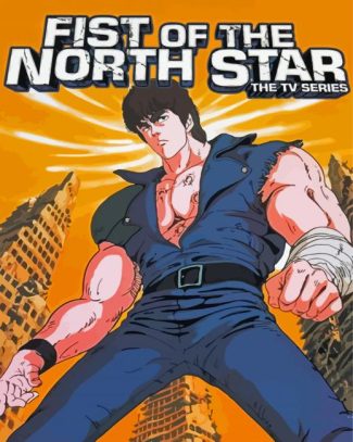 Fist Of The North Star Vintage Anime Diamond Painting