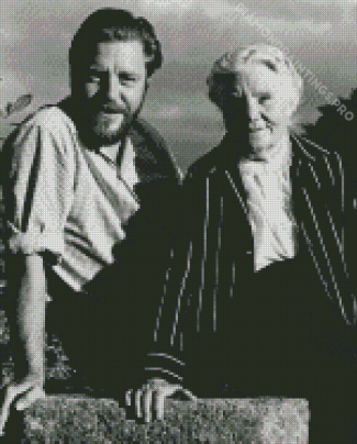Gerald Durrell And Louisa Florence Diamond Painting