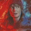 Joyce Byers Stranger Things Diamond Painting