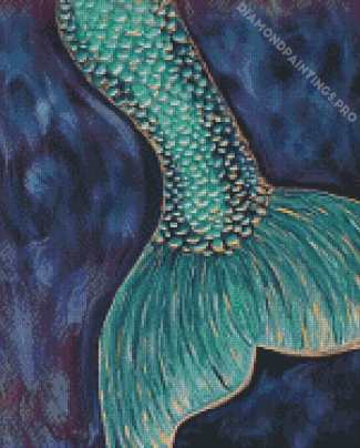 Mermaid Tail Diamond Paintings