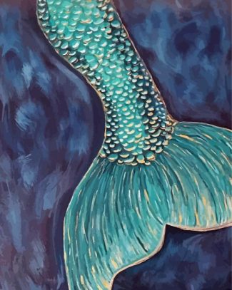 Mermaid Tail Diamond Paintings