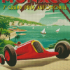 Monaco Grand Prix Poster Diamond Paintings