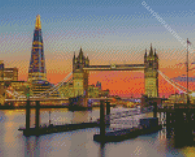 River Thames Diamond Paintings