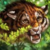 Saber Tooth Tiger Cub Diamond Paintings