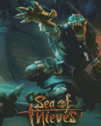 Sea Of Thieves Video Game Poster Diamond Painting