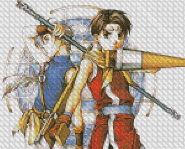 Suikoden Art Diamond Paintings