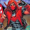 The Red Hood Mask Diamond Painting