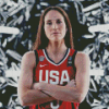 United States Womens National Basketball Player Diamond Painting