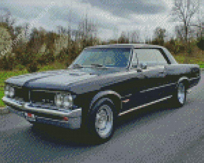 Black 1964 GTO Diamond Painting