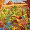 Colorful Country Abstract Diamond Painting