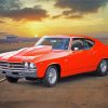 Cool 1969 Chevy Chevelle Diamond Painting