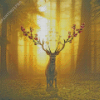 Fantasy Forest Deer Diamond Paintings