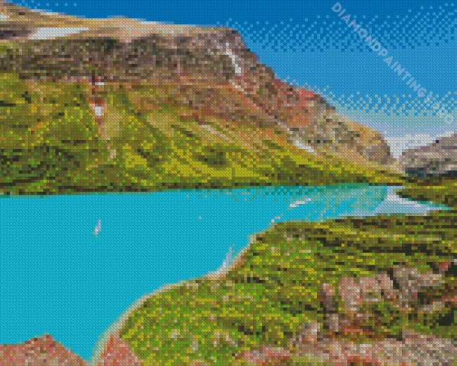 Glacier Montana Diamond Painting