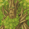 Green Tree Man Diamond Paintings