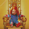 Horror Movie Bride Of Chucky Poster Diamond Painting