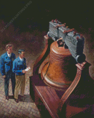 Old Liberty Bell Diamond Painting