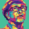 Pop Art Bill Gates Diamond Painting