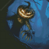 Scary Monster Halloween Night Diamond Painting