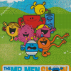 The Mr Men Show Poster Diamond Paintings