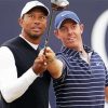 Tiger Woods And Rory McIlroy Diamond Paintings