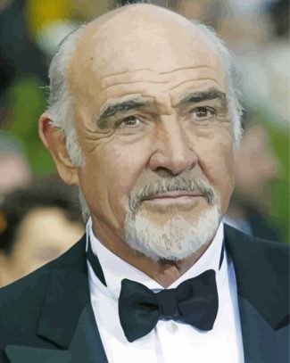 Actor John Connery Diamond Painting