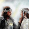 Arwen And Aragorn Art Diamond Painting