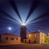 Beavertail Lighthouse At Night Diamond Painting