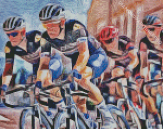 Bicycle Racing Diamond Painting