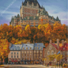 Château Frontenac Quebec City Canada Diamond Painting