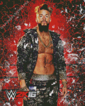 Enzo Amore Wrestler Diamond Painting