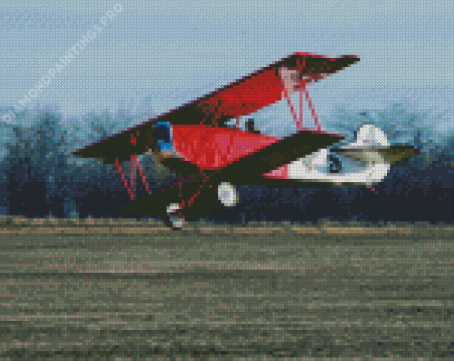 Fokker Aircraft Diamond Painting