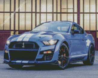 Ford Shelby GT500 Car Diamond Painting