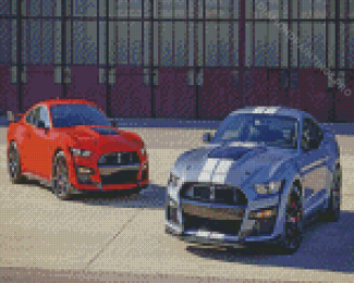 Ford Shelby GT500 Cars Diamond Painting