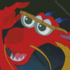 Mushu With Glasses Diamond Painting