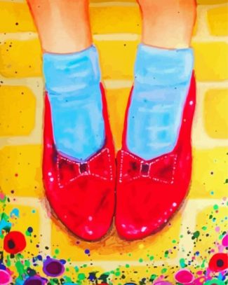 Ruby Slippers Animation Diamond Painting